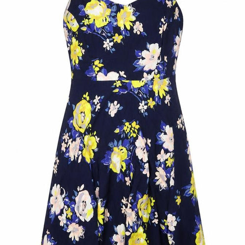 Old Navy Women's Multicoloured XL A-Line Floral Dress