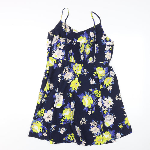 Old Navy Women's Multicoloured XL A-Line Floral Dress