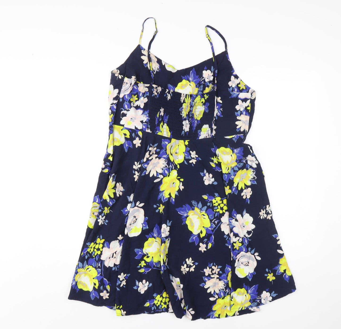 Old Navy Women's Multicoloured XL A-Line Floral Dress