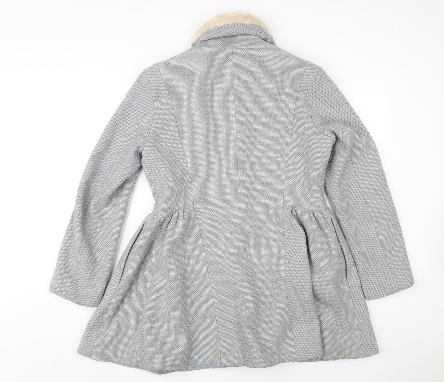 Covent Garden Women's Grey Classic Overcoat Size 14