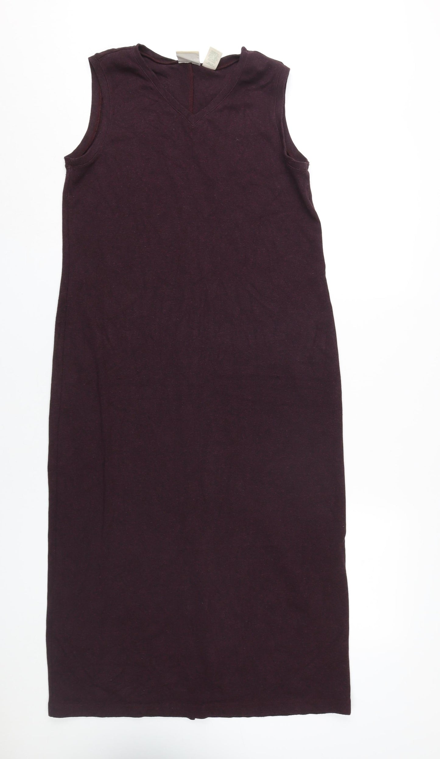 L.L. Bean Women's Purple Long Sheath Dress S