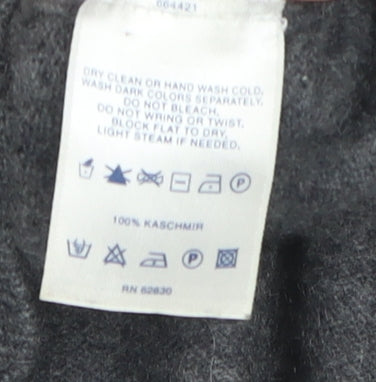 Lands' End Men's Grey Cashmere Vest Sleeveless, Size L