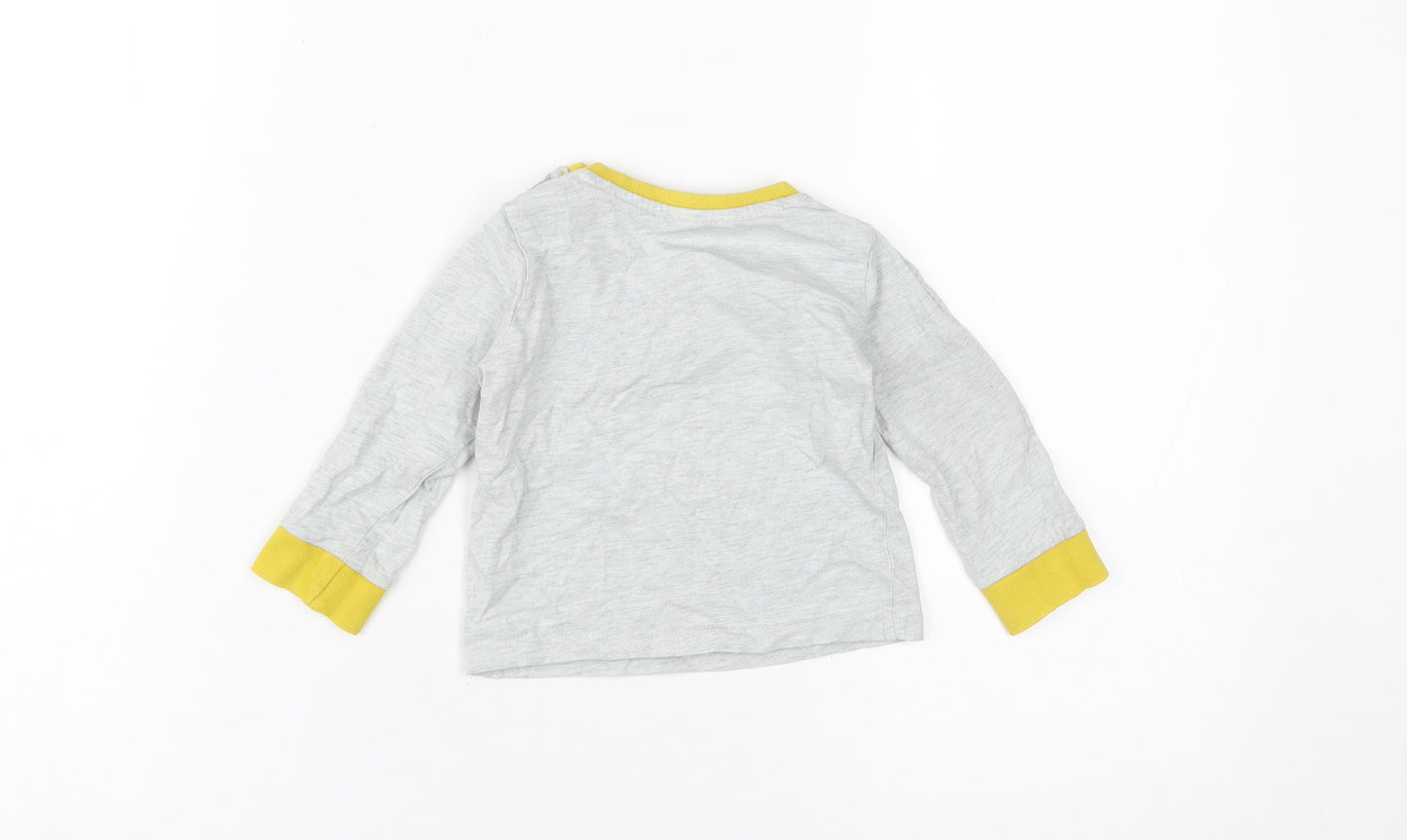 Disney Unisex Baby Grey Tigger T-Shirt, 9-12 Months