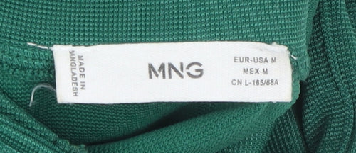 MNG Women's Green Pullover Hoodie, Size M