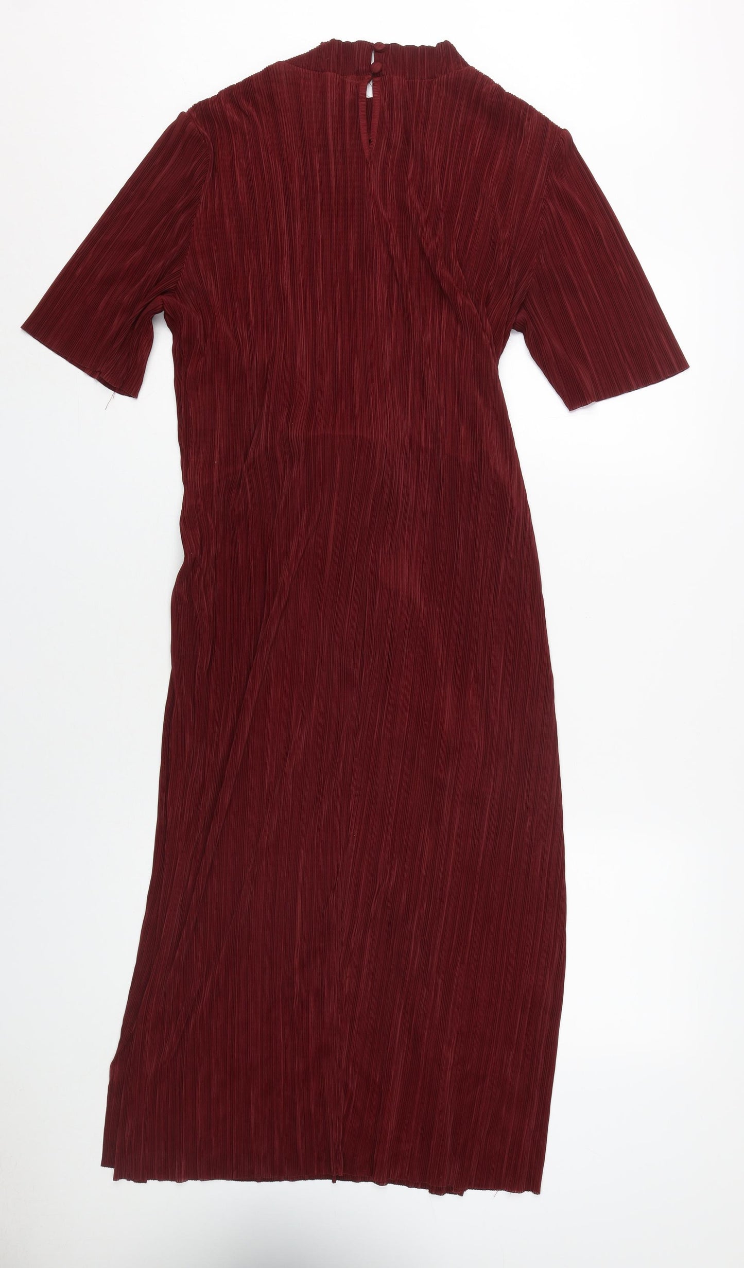 ASOS Women's Red Bodycon Midi Dress Size 16