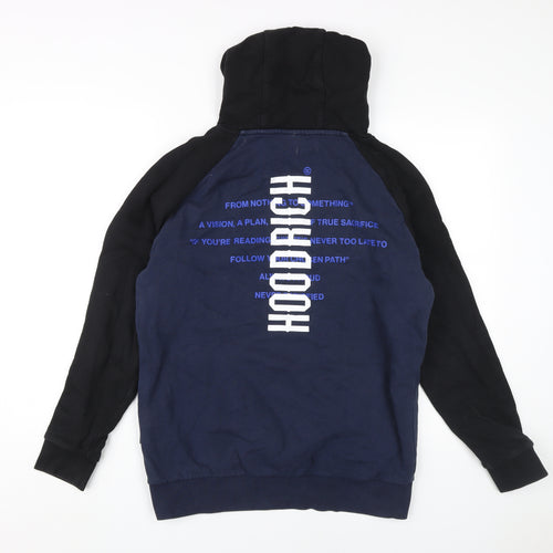 Hoodrich Men's Blue Pullover Hoodie - Size M