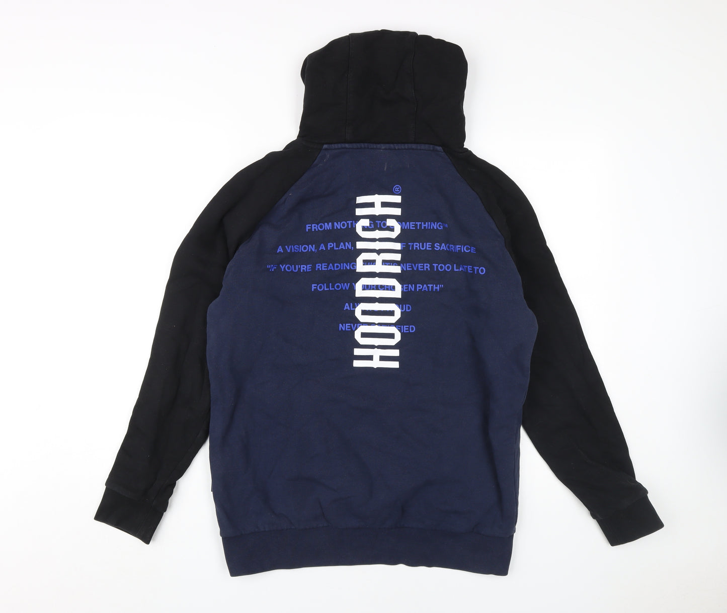 Hoodrich Men's Blue Pullover Hoodie - Size M