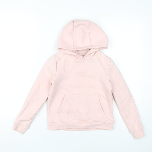 Firetrap Girls Pink Pullover Hoodie Size 7-8 Years