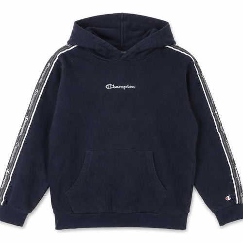 Champion Boys Blue Pullover Hoodie 11-12 Years Logo Hooded