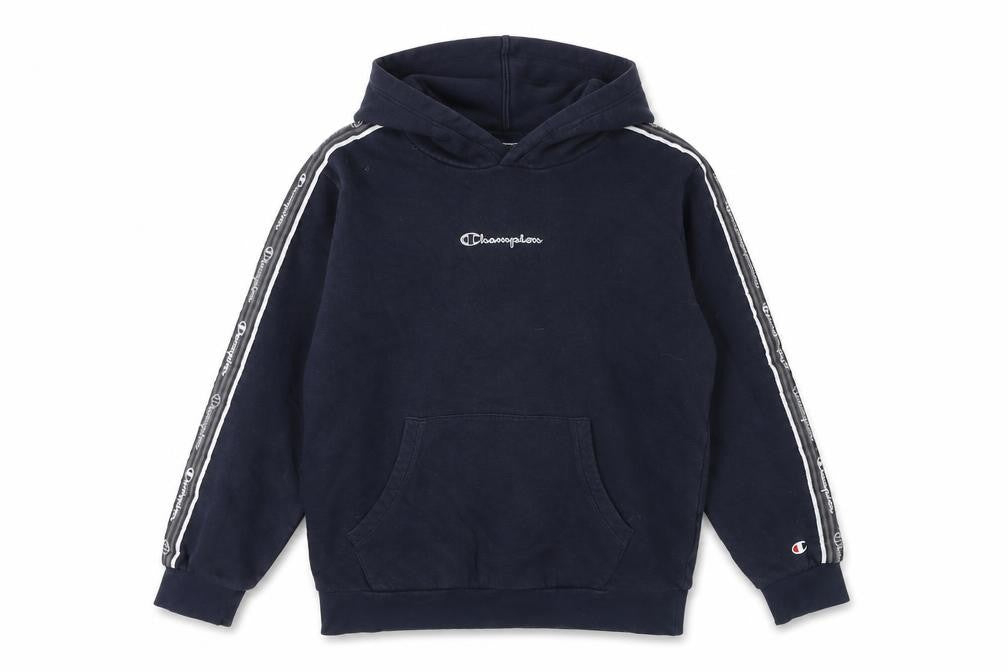 Champion Boys Blue Pullover Hoodie 11-12 Years Logo Hooded