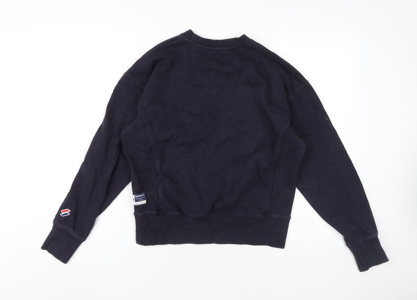 Superdry Women's Blue Pullover Sweatshirt Size 10