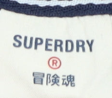 Superdry Women's Blue Pullover Sweatshirt Size 10