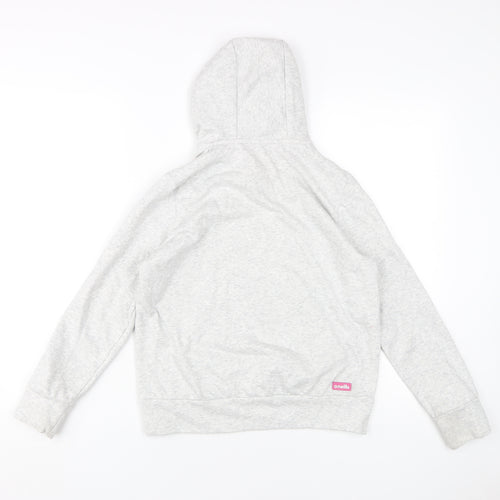 O'Neills Girls Grey Pullover Hoodie Age 10-11 Regular Fit