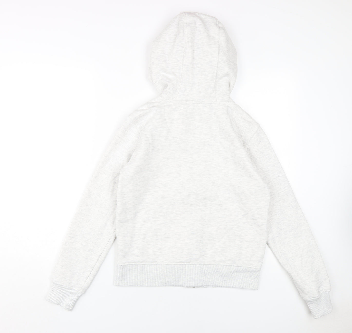 SoulCal & Co Women's White Full Zip Hoodie Size 8