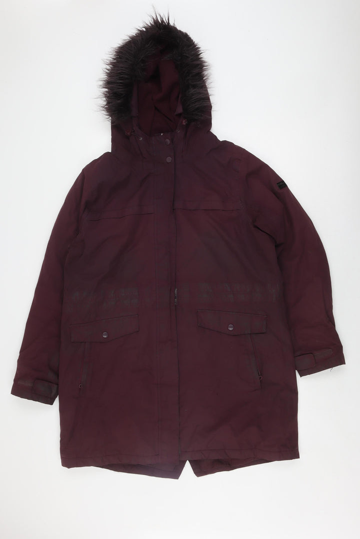 Regatta Women's Purple Parka Coat Size 18