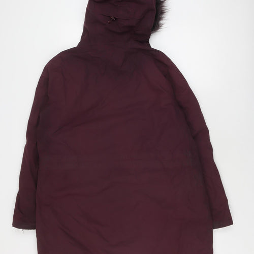Regatta Women's Purple Parka Coat Size 18