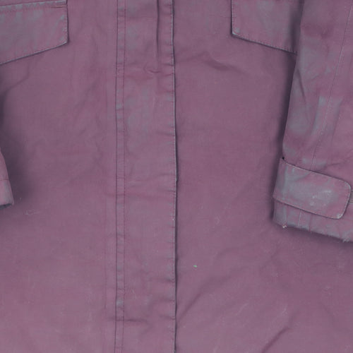 Regatta Women's Purple Parka Coat Size 18