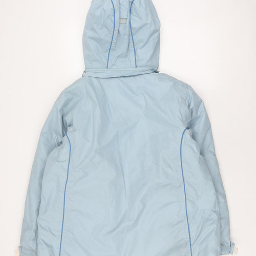 Trespass Women's Blue Parka Jacket, Size 20, Waterproof