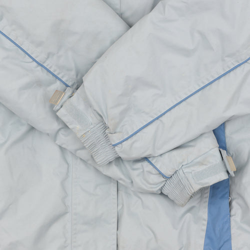 Trespass Women's Blue Parka Jacket, Size 20, Waterproof