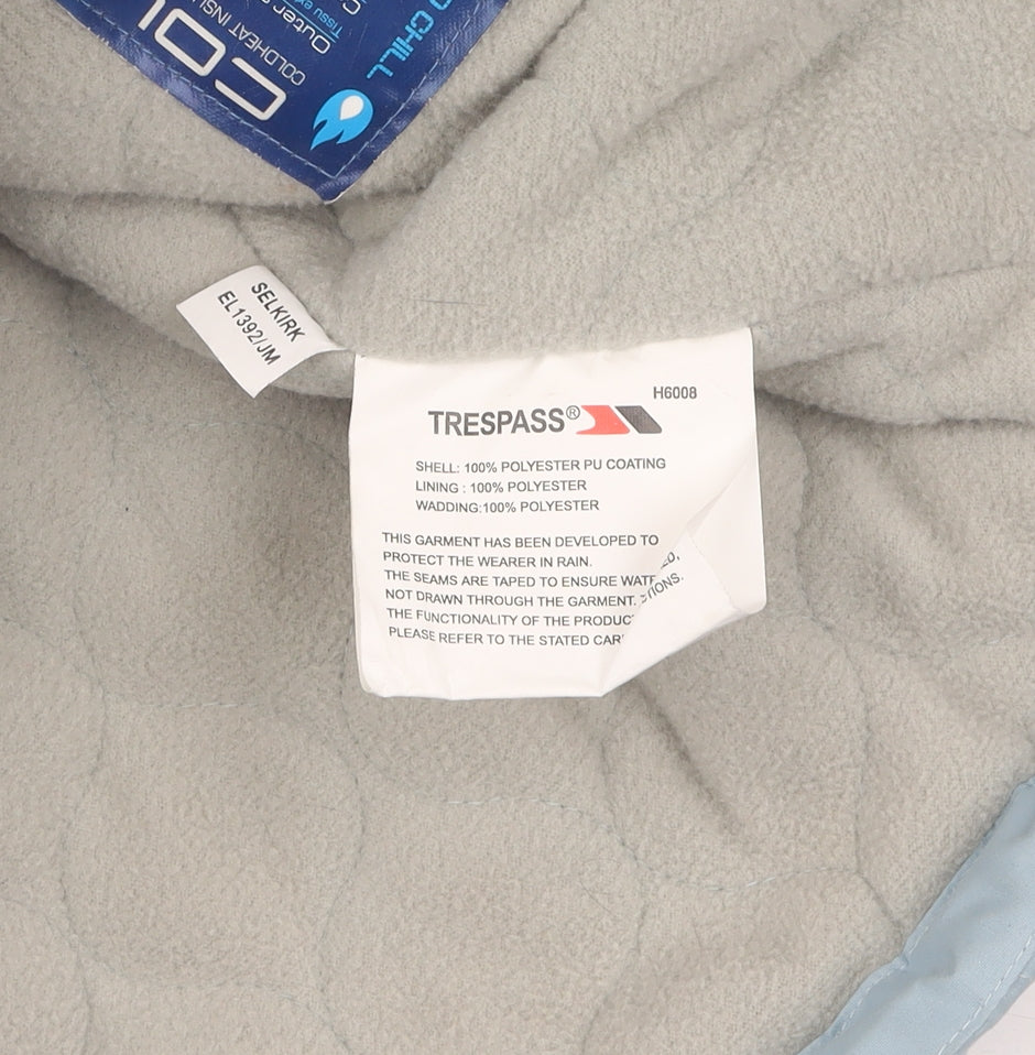 Trespass Women's Blue Parka Jacket, Size 20, Waterproof