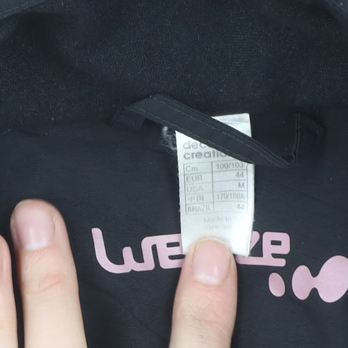 Wedze Women's Black Ski Jacket Size 16 Winter Sports