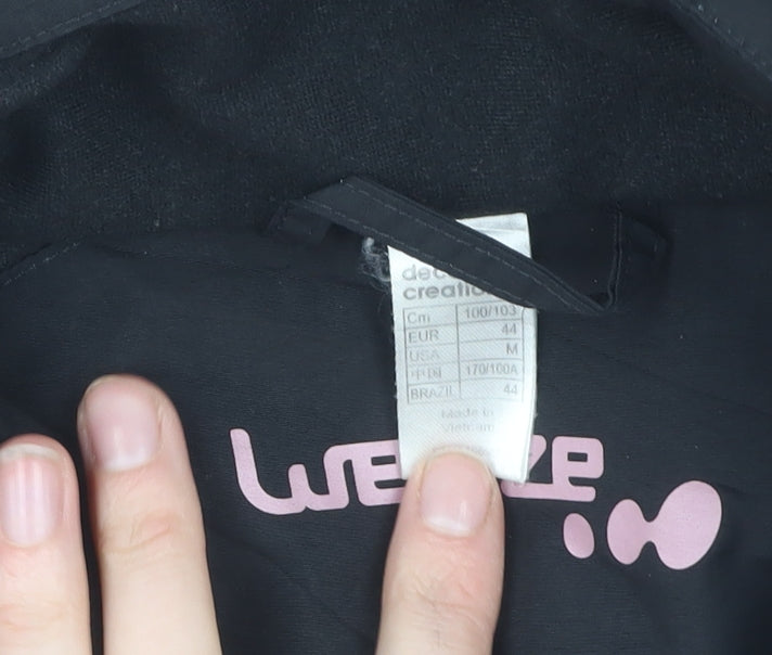 Wedze Women's Black Ski Jacket Size 16 Winter Sports