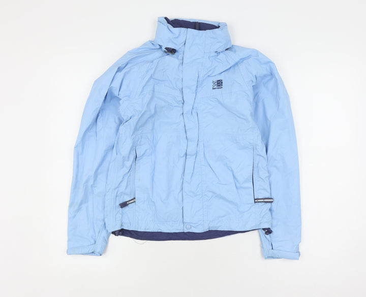 Karrimor Girls Blue Puffer Jacket M Mid-Length