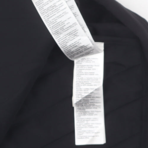 Decathlon Women's XL Black Quilted Sports Waistcoat