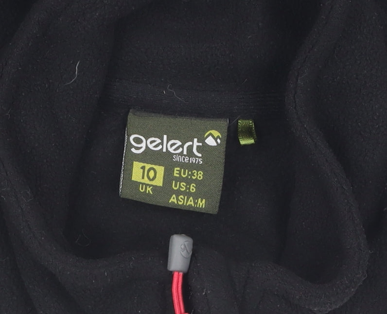 Gelert Women's Black Fleece Jacket Size 10