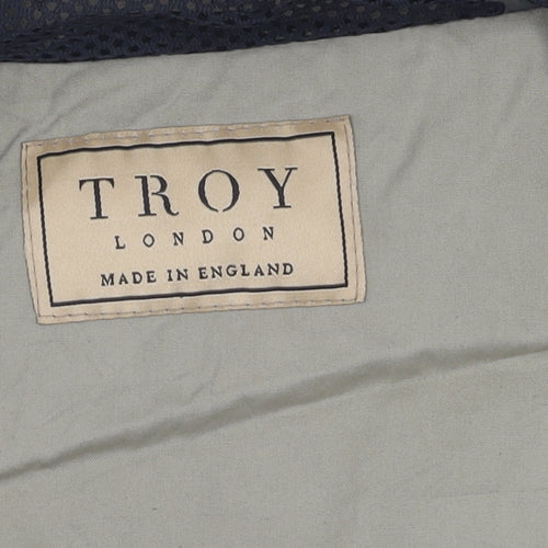 Troy London Women's Beige Parka Jacket Size 16