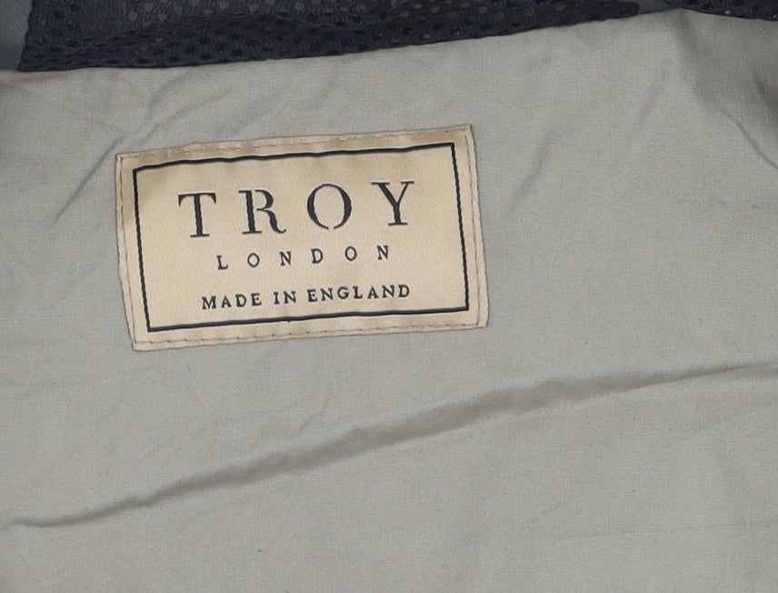 Troy London Women's Beige Parka Jacket Size 16