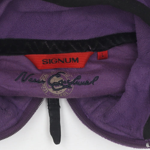 Signum Women’s Purple Pullover Sweatshirt L