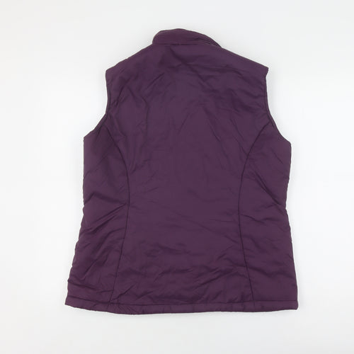 Peter Storm Women's Purple Sleeveless Waistcoat Size 14