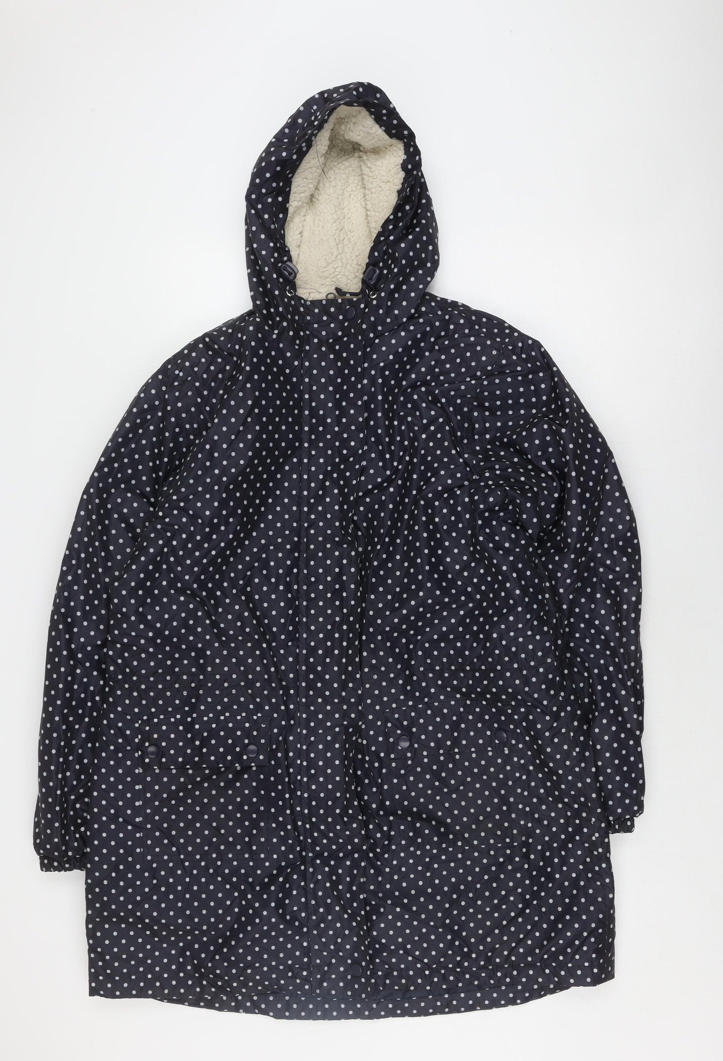 Cotton Traders Women's Black Puffer Jacket Size 16