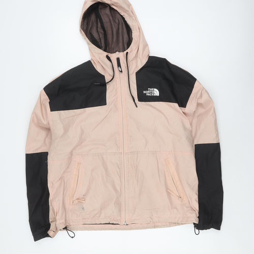 The North Face Women's Beige Windbreaker Jacket L