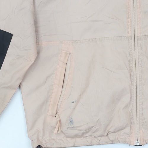 The North Face Women's Beige Windbreaker Jacket L