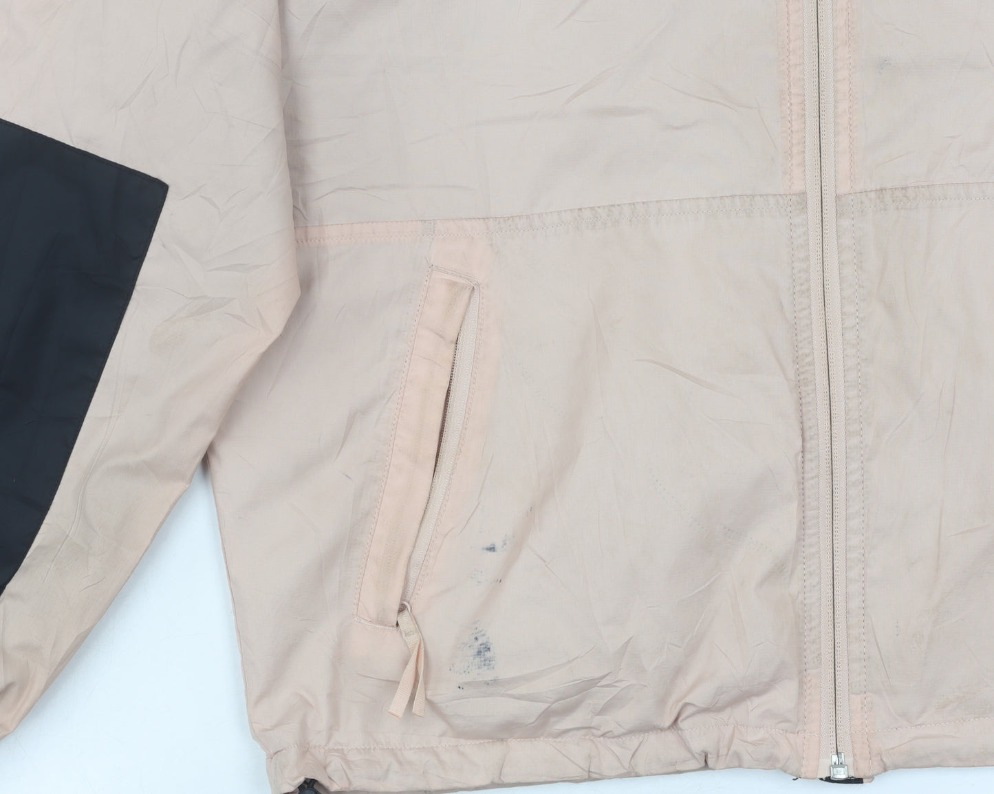 The North Face Women's Beige Windbreaker Jacket L