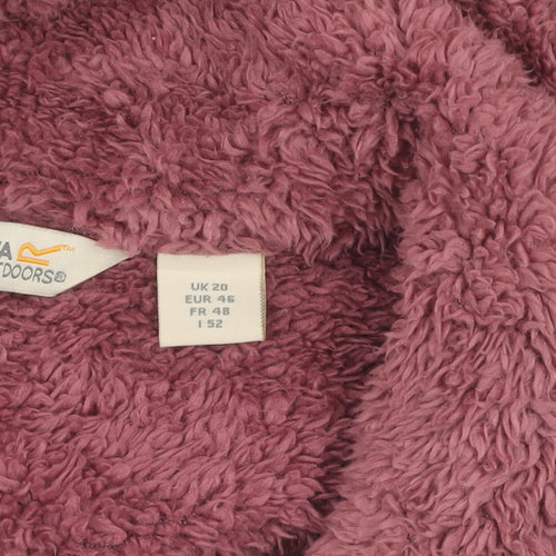 Regatta Women's Purple Fleece Jacket Size 20
