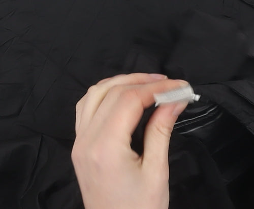 Quechua Unisex Black Windbreaker Jacket L