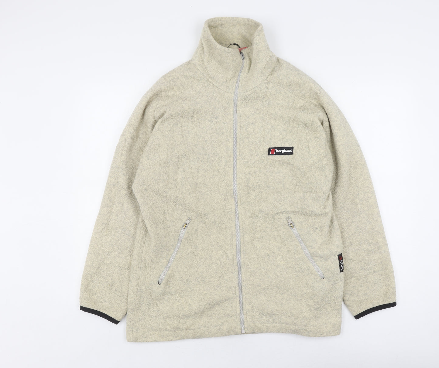 Berghaus Women's Beige Wool Mid-Length Jacket Size 12