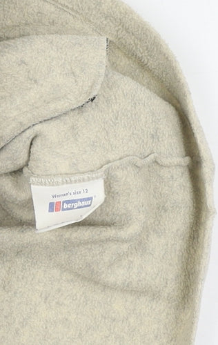 Berghaus Women's Beige Wool Mid-Length Jacket Size 12