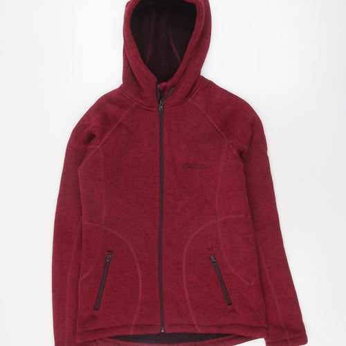 Mountain Warehouse Women's Hooded Red Jacket Size 8