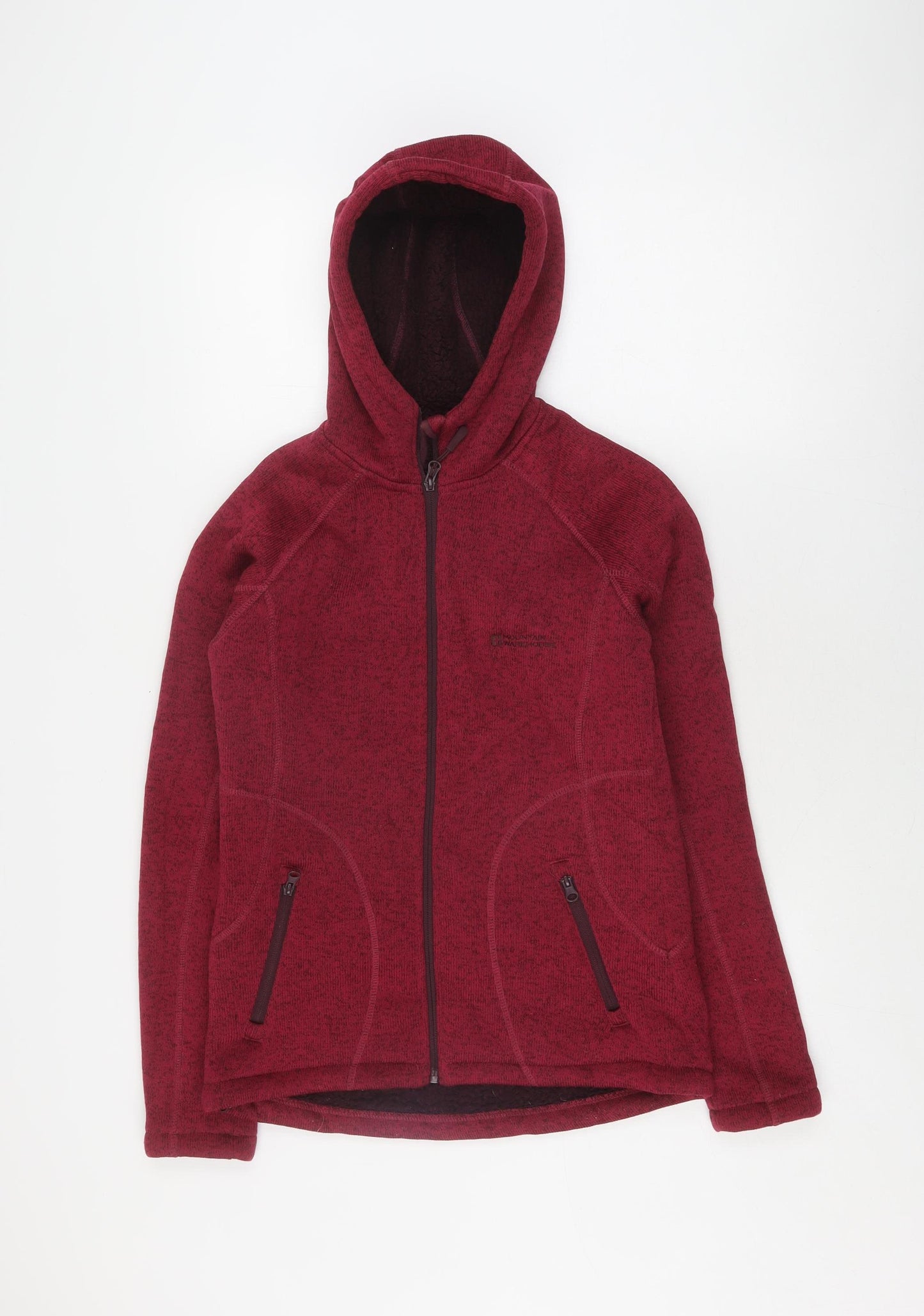 Mountain Warehouse Women's Hooded Red Jacket Size 8