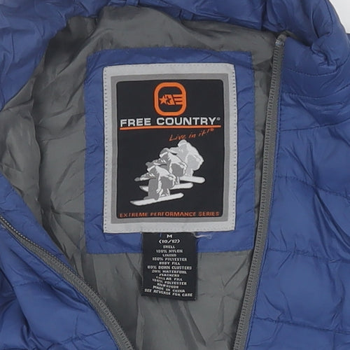 Free Country Boys Blue Bodywarmer Jacket Size 10