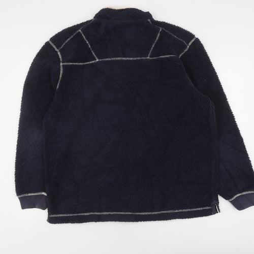 Joules Blue Fleece Pullover XL Casual Unisex Adults