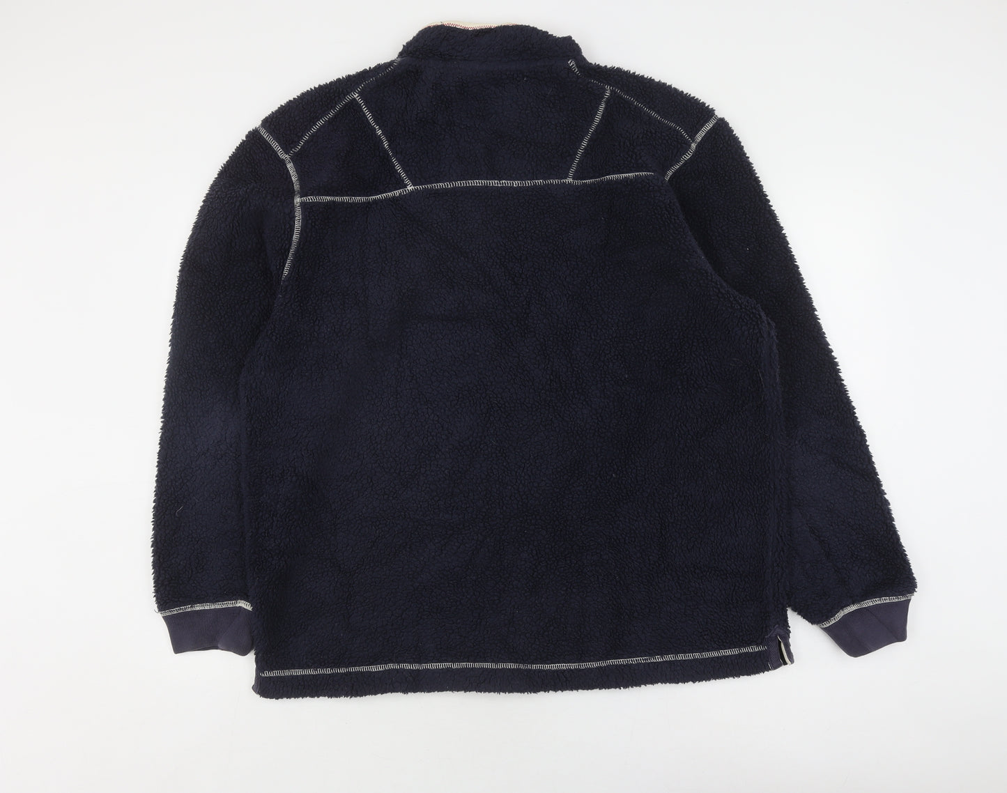 Joules Blue Fleece Pullover XL Casual Unisex Adults