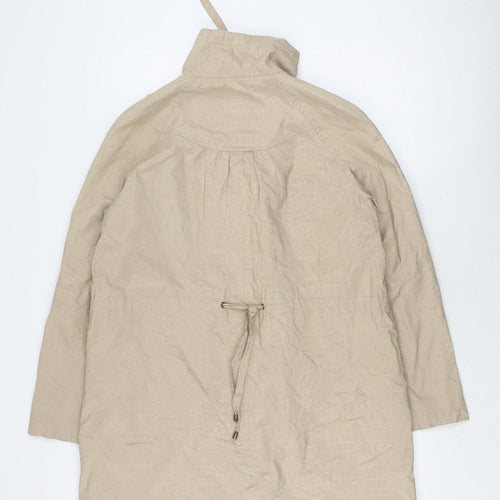 Lakeland Women's Beige Anorak Jacket with Snap Closure