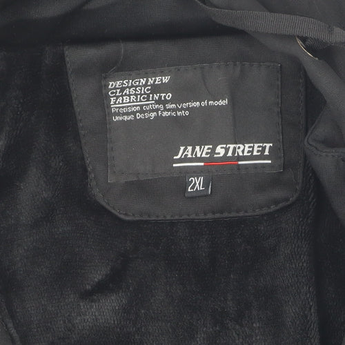 Jane Street Men’s Black 2XL Hooded Puffer Jacket
