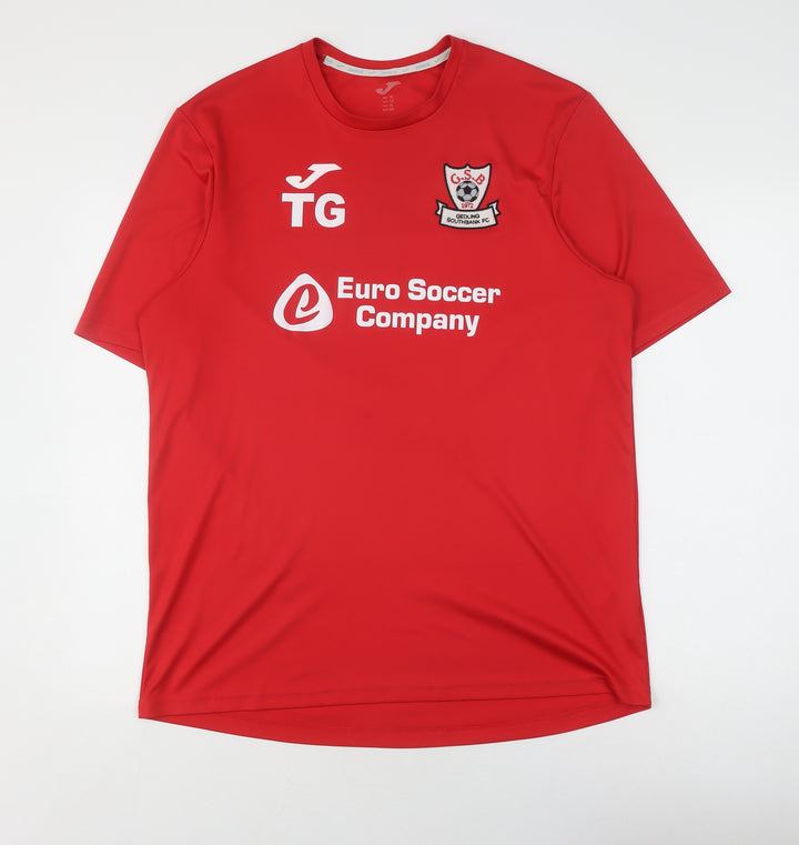 Joma Men's XL Red Football Jersey T-Shirt