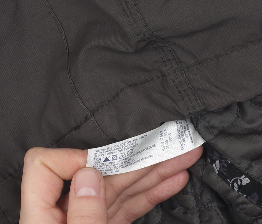 Mantaray Women's Brown Zip Jacket Size 12